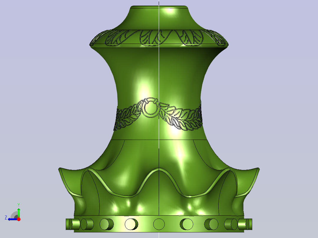 练习艺术品加工右视图