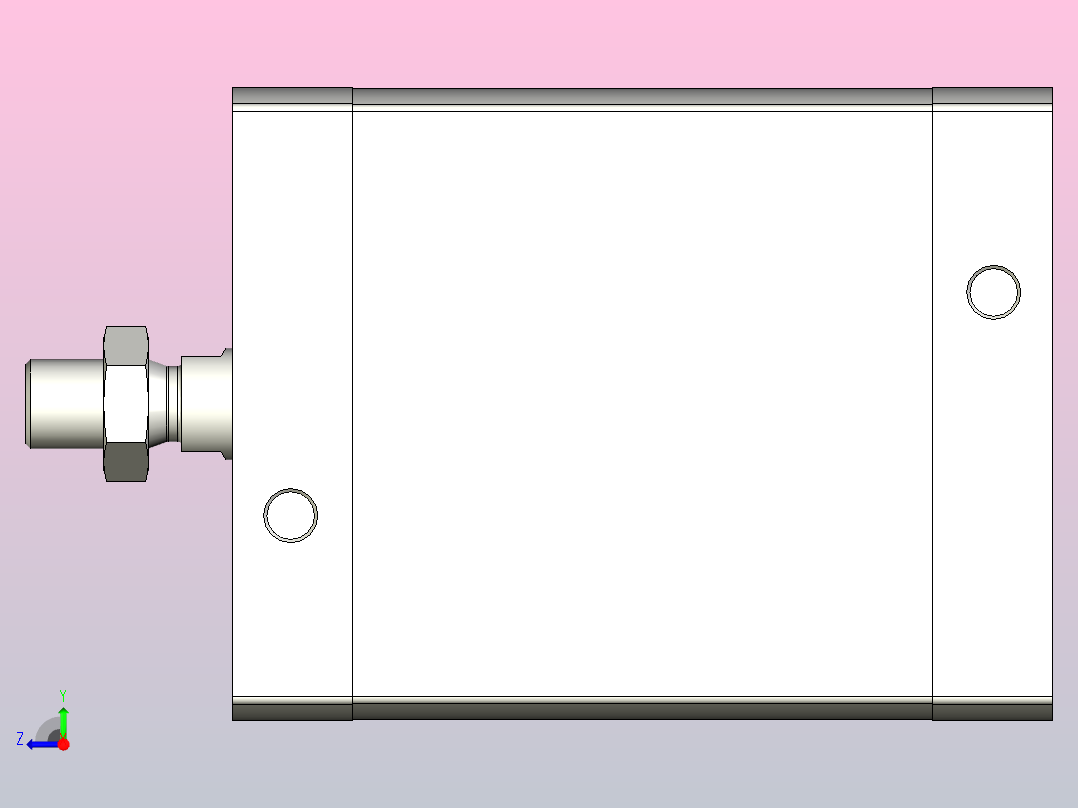 FESTO气缸ADN-100-80-A-P-A---_asm_0_右视图