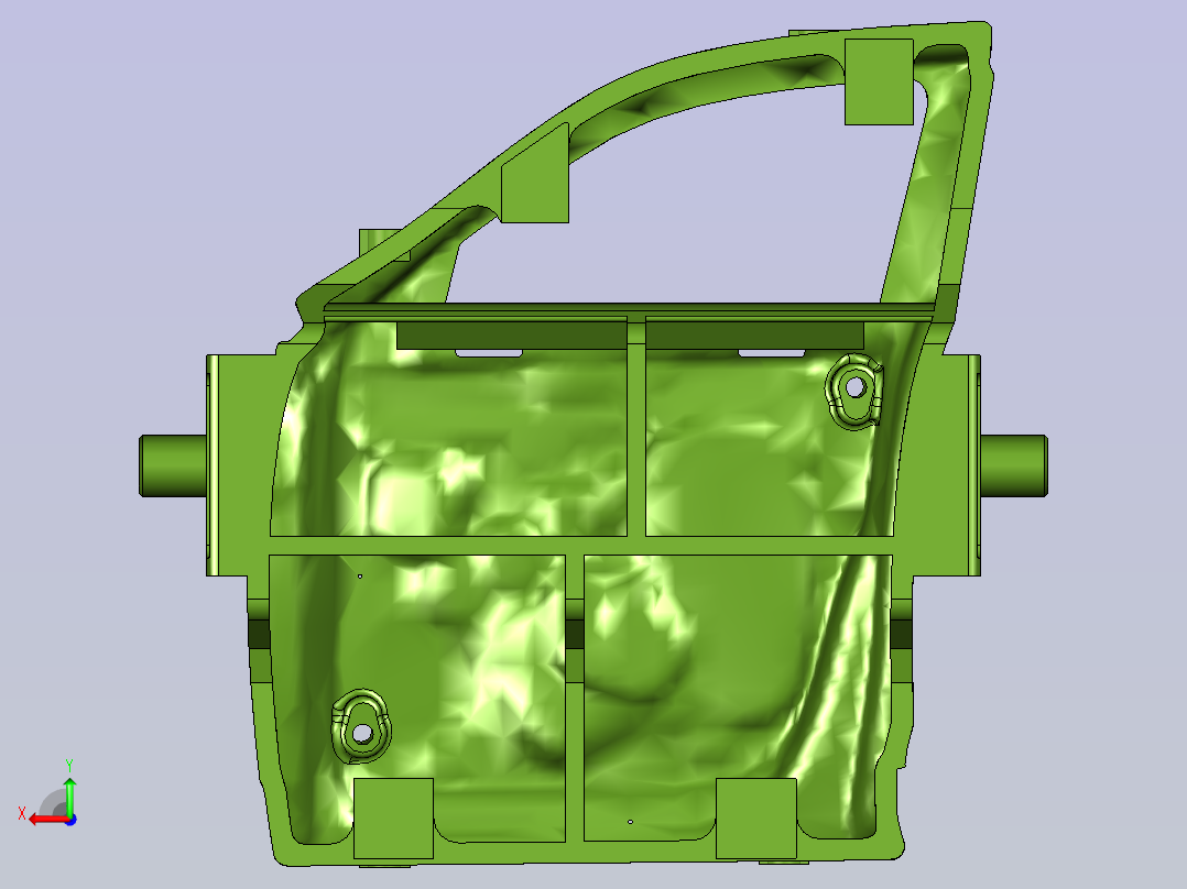 练习铸造件后视图