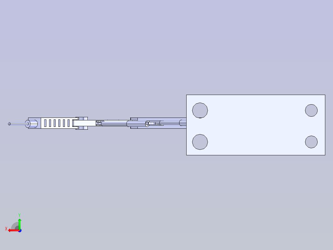 多用途机械臂 stp后视图