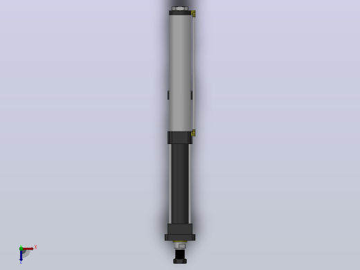 MPT-1T系列标准型[MPT-63-200-5-1T-M2-S1-0°]气压增压缸俯视缩略图
