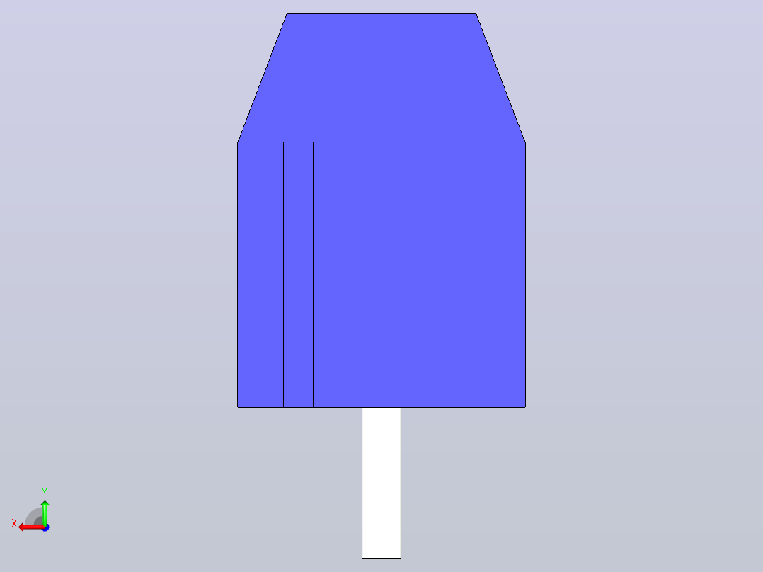 连接器块后视图