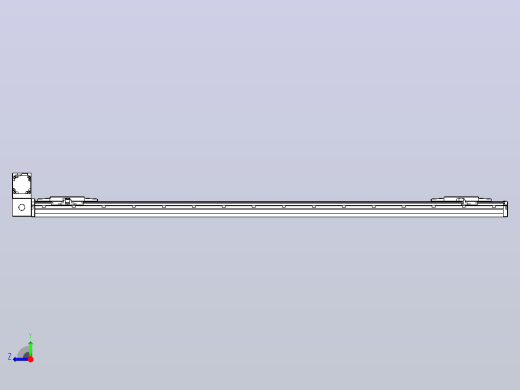 皮带直线轴双滑块型TPA-GCBS-120-P70-L550-LU-M20-N3右视缩略图