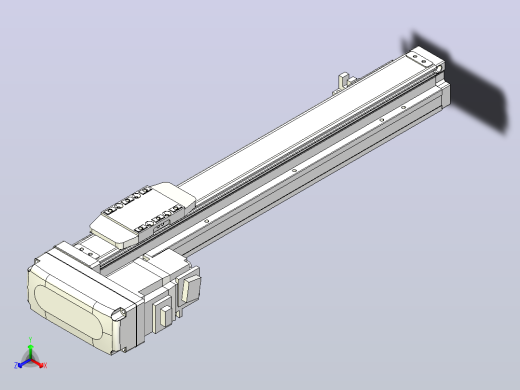 滚珠丝杠直线轴内置导轨TPA-GCR-40-1210C-L250-ML-M10-N3