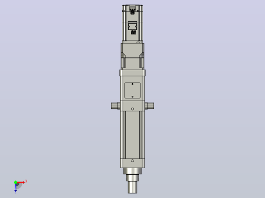轻载电动缸TPA-ESR80-2510C-L50-M-TC-W-P75-JX-C3俯视缩略图