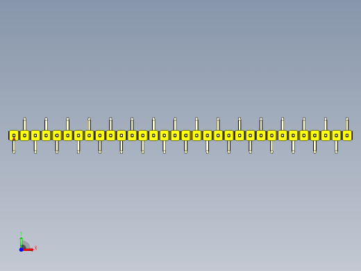 DS1022彩色排针 黄色 32引脚 100mil 类型 SMT R2 版本1.0.zip.zip前视缩略图