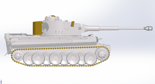 德国虎式坦克1：10模型缩略图