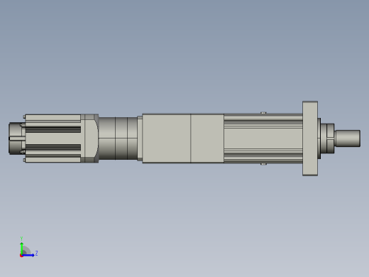 MTA125-50-P10-FF-D-K_-P2000W&amp;3000W-S3重载型电动缸左视缩略图