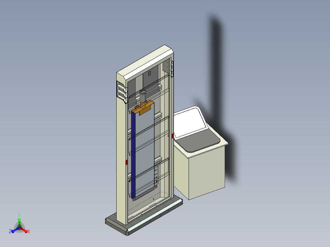 行李包安检（cad+pro+说明书）