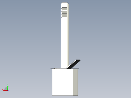 行李包安检（cad+pro+说明书）后视缩略图