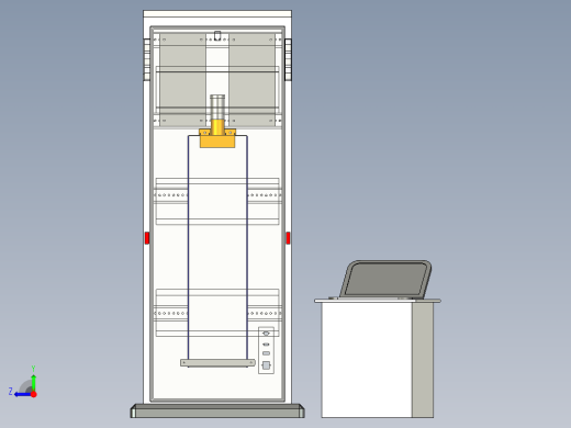 行李包安检（cad+pro+说明书）右视缩略图