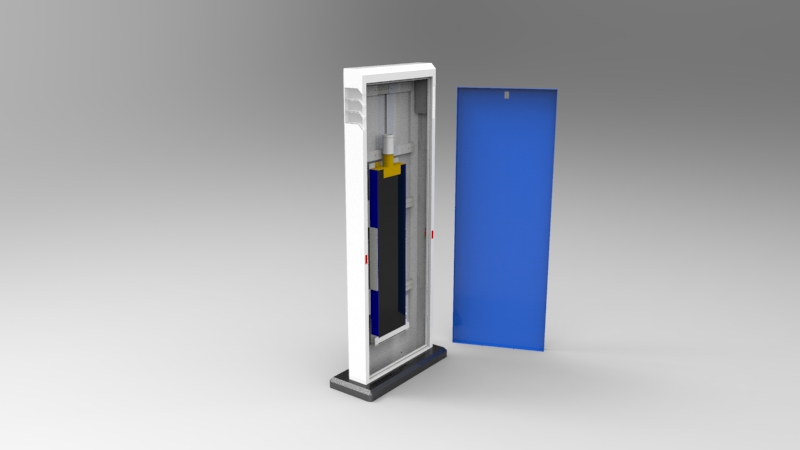 行李包安检（cad+pro+说明书）