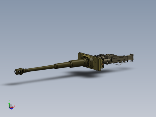 坦克炮口结构玩具