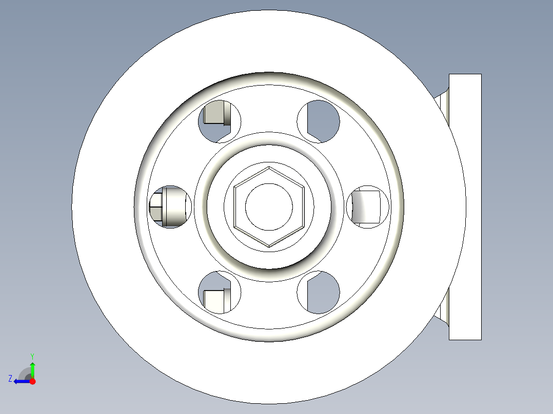 凯迪拉克组合器右视图