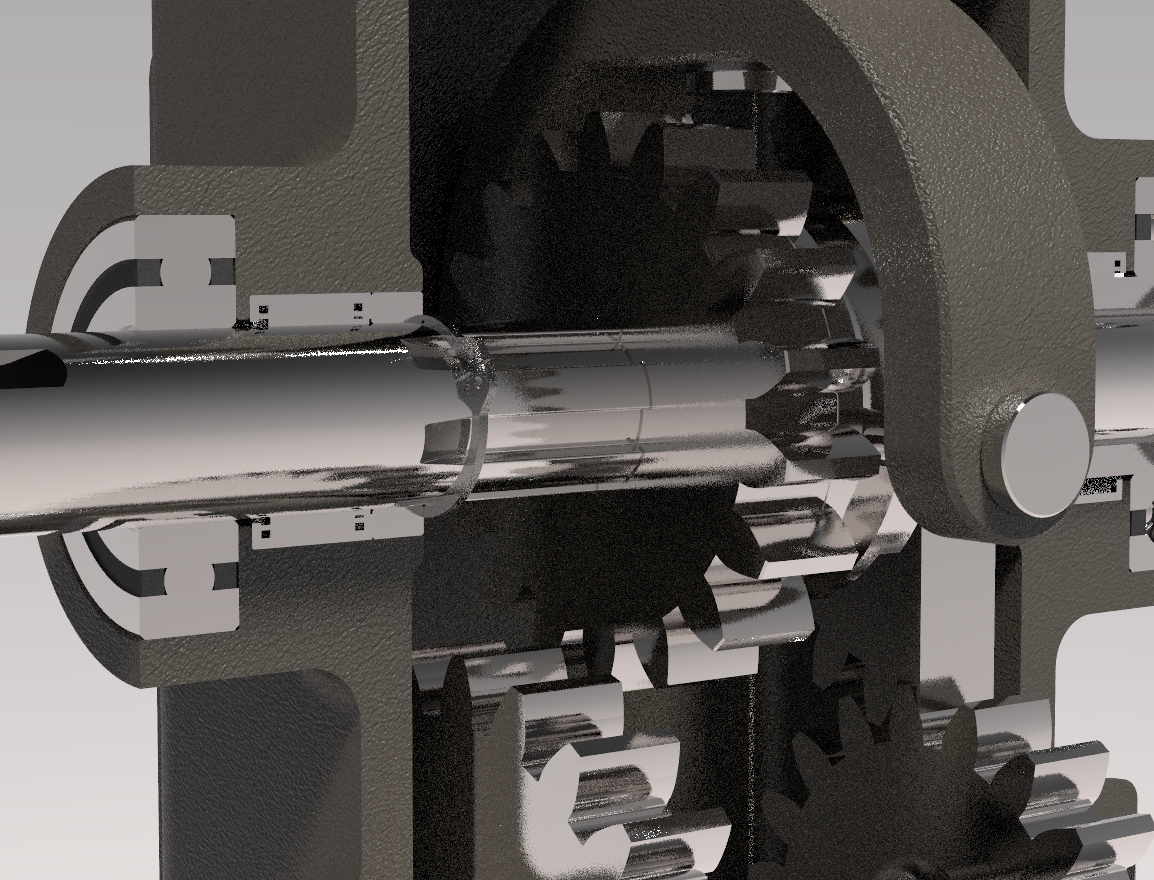 2-speed二档变速箱3D图纸 STP格式