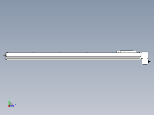 Toyo东佑达直线模组-ECB17-1200-LD左视缩略图