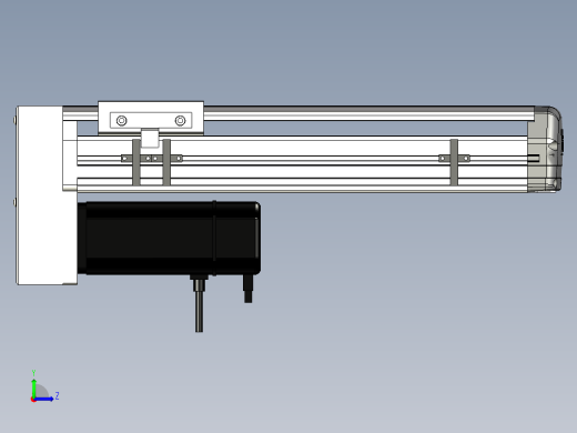 Toyo东佑达直线模组-ETH13-250-BM-400W+煞車左视缩略图