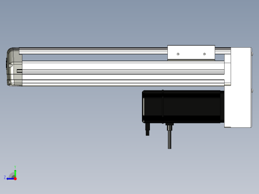 Toyo东佑达直线模组-ETH13-250-BM-400W+煞車右视缩略图