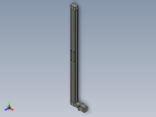 模组FBL100E1400-L正等轴测缩略图