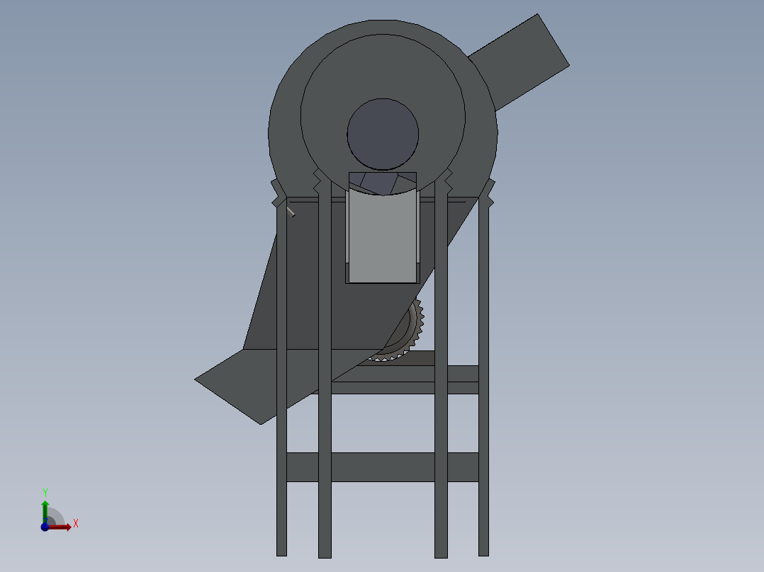 玉米脱粒机sheller-1-SW前视图