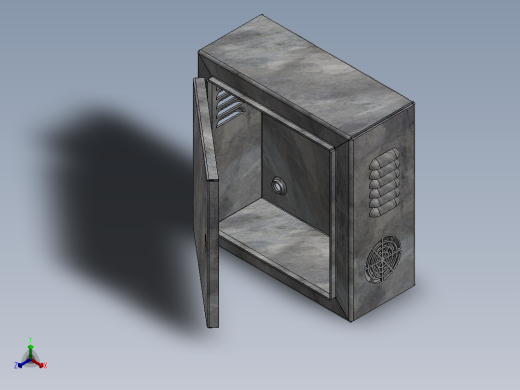 电气外壳正等轴测缩略图