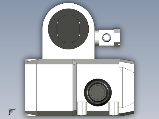 基恩士GT2-A50_kc图纸模型俯视缩略图