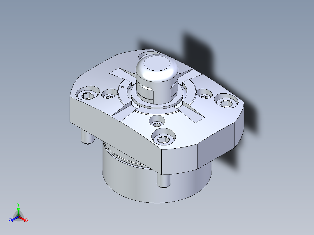 KOSMEKSFK2160-GN多系列多零件图纸模型正等轴测图