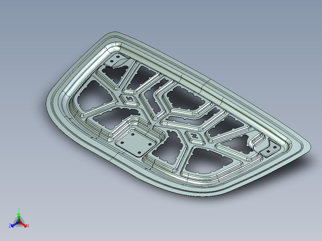 前罩内面板--creo