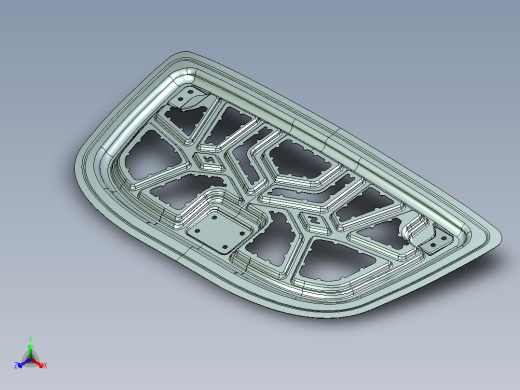 前罩内面板--creo