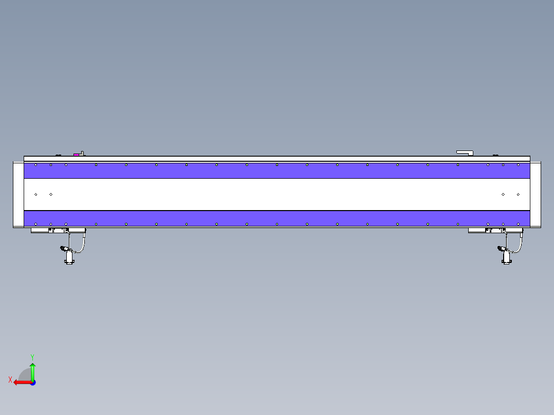 威洛博VL系列3d模型模组2VL22H2Y-S1250后视图
