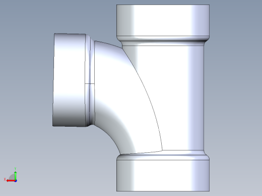 船舶管路系统S13_SeaDrainPLUS_SanitaryTee-SxSxS_37E161502_2in Sea Drain Plus - Sanitary Tee - SxS后视缩略图