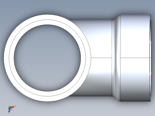 船舶管路系统S13_SeaDrainPLUS_SanitaryTee-SxSxS_37E161502_2in Sea Drain Plus - Sanitary Tee - SxS俯视缩略图