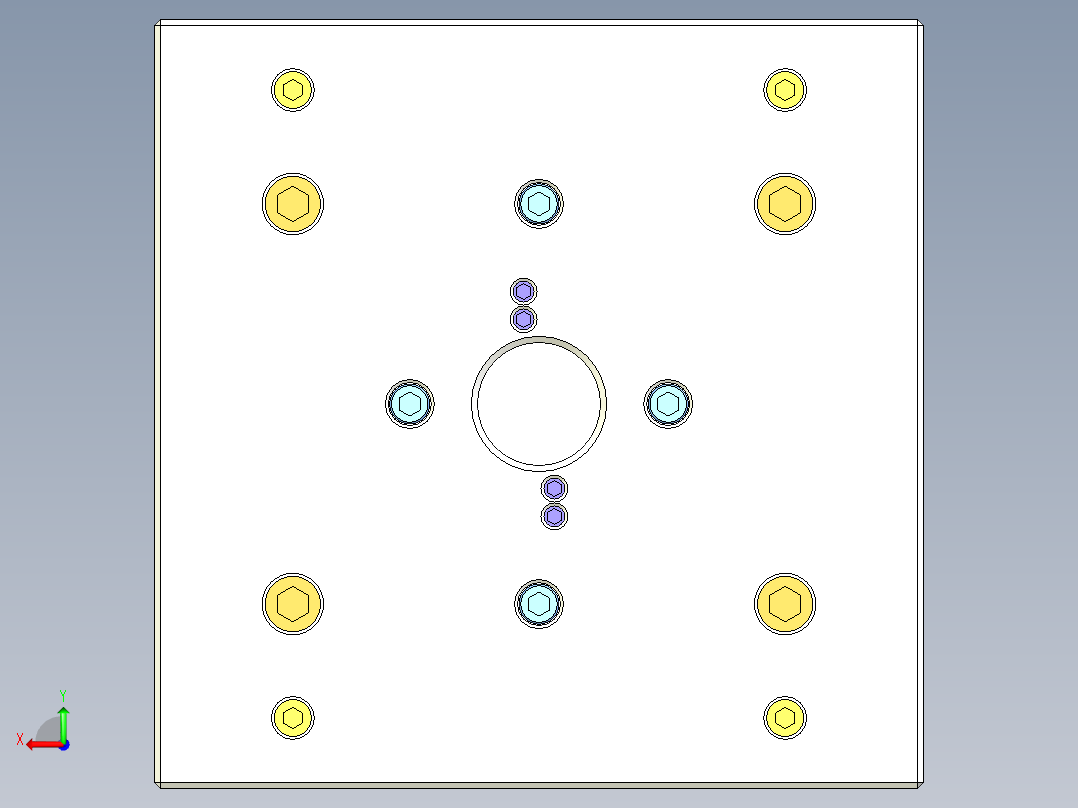 耳机线控模具设计421431==10后视图