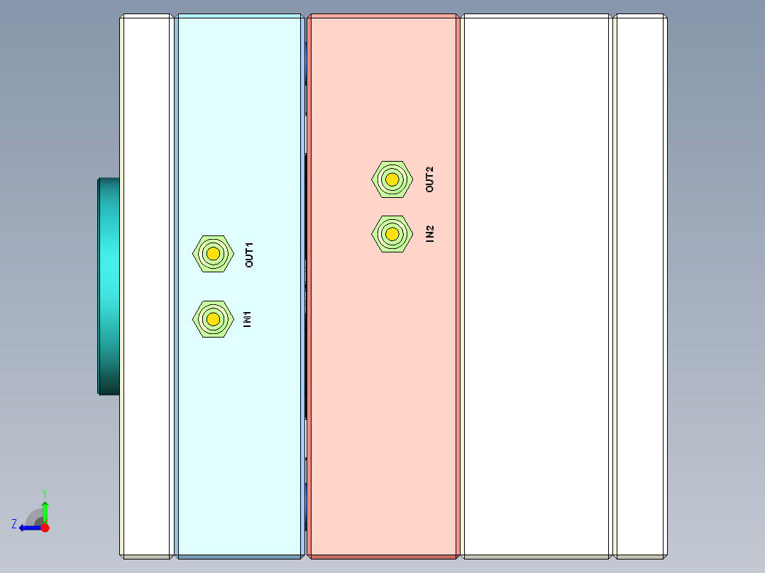 耳机线控模具设计421431==10右视图