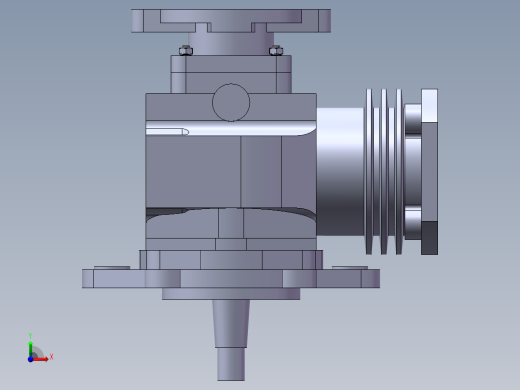 空气压缩机课程设计前视缩略图