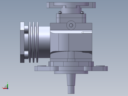 空气压缩机课程设计后视缩略图