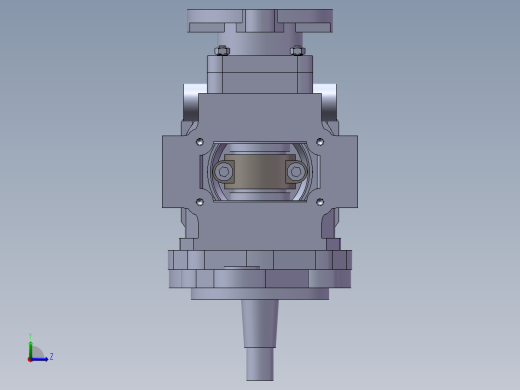 空气压缩机课程设计左视缩略图