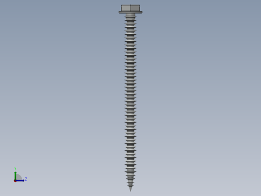 紧固件-Hex Head Screw-03左视缩略图