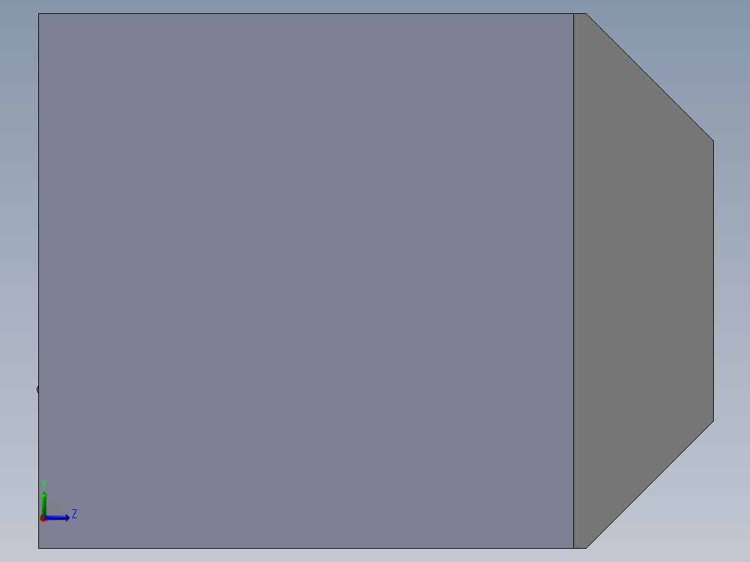 KUKA零件专用夹具左视图