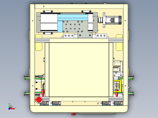带传送带的托盘压机step前视缩略图