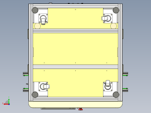 带传送带的托盘压机step后视缩略图