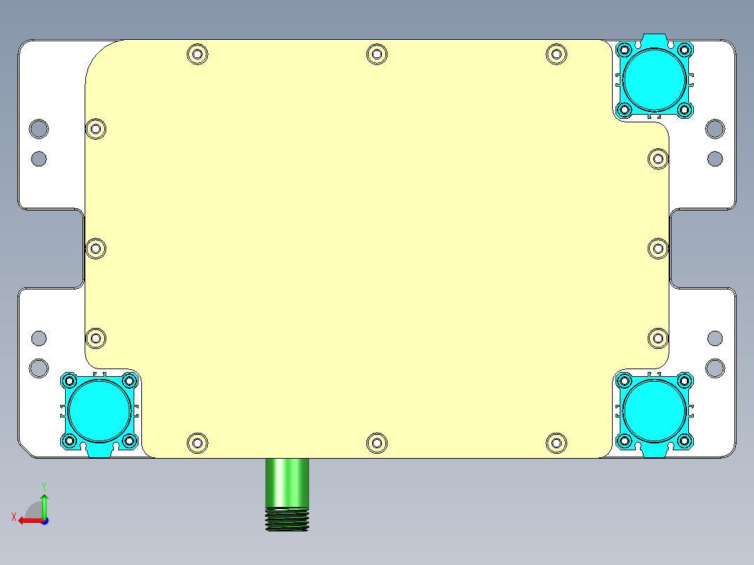 Aam00-A-笔记本CNC工装夹具三维模型CNC6-0911后视图