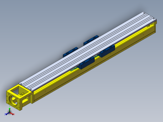 引动器正等轴测缩略图
