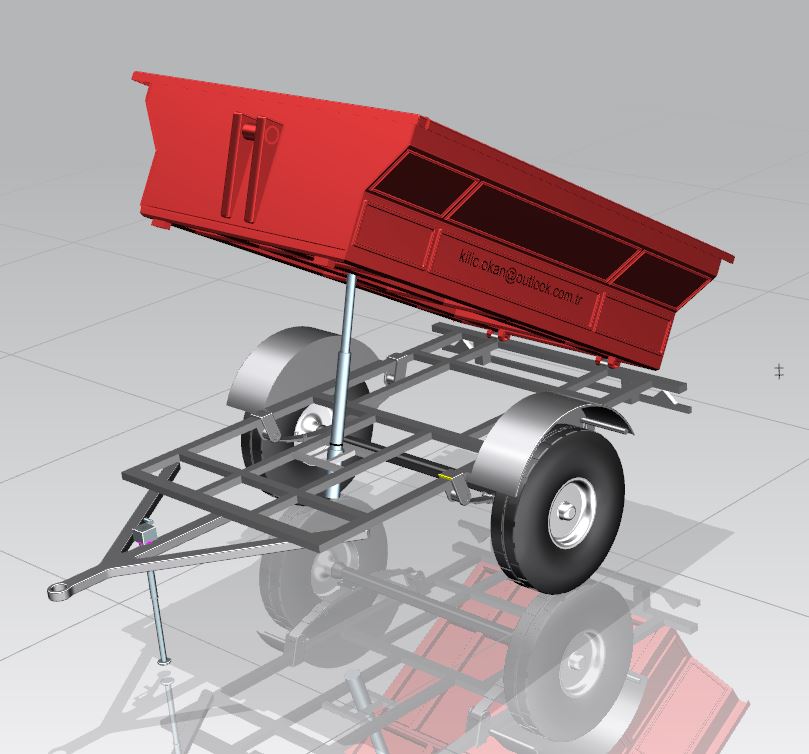 农用拖车平板拖车