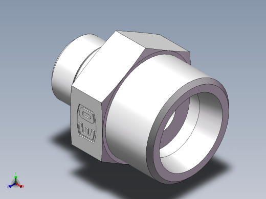 美制O圈密封接头、1DO-30-08