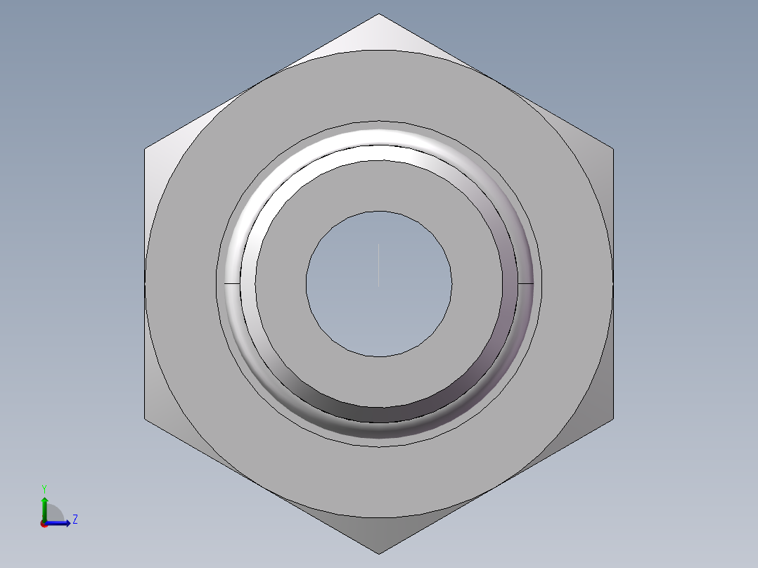 美制O圈密封接头、1DO-30-08左视图
