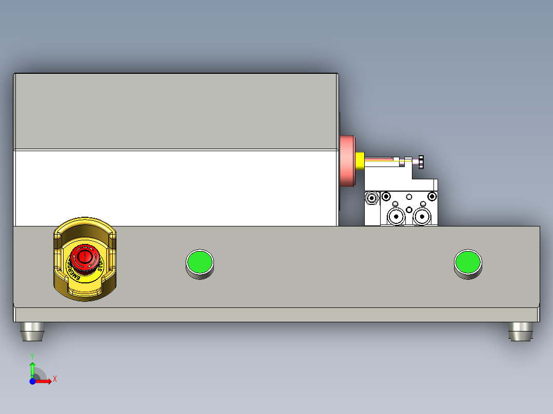 电容切交口设备前视图