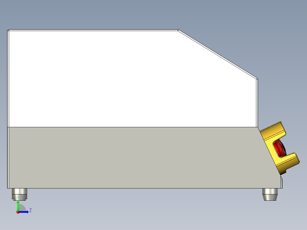 电容切交口设备左视图