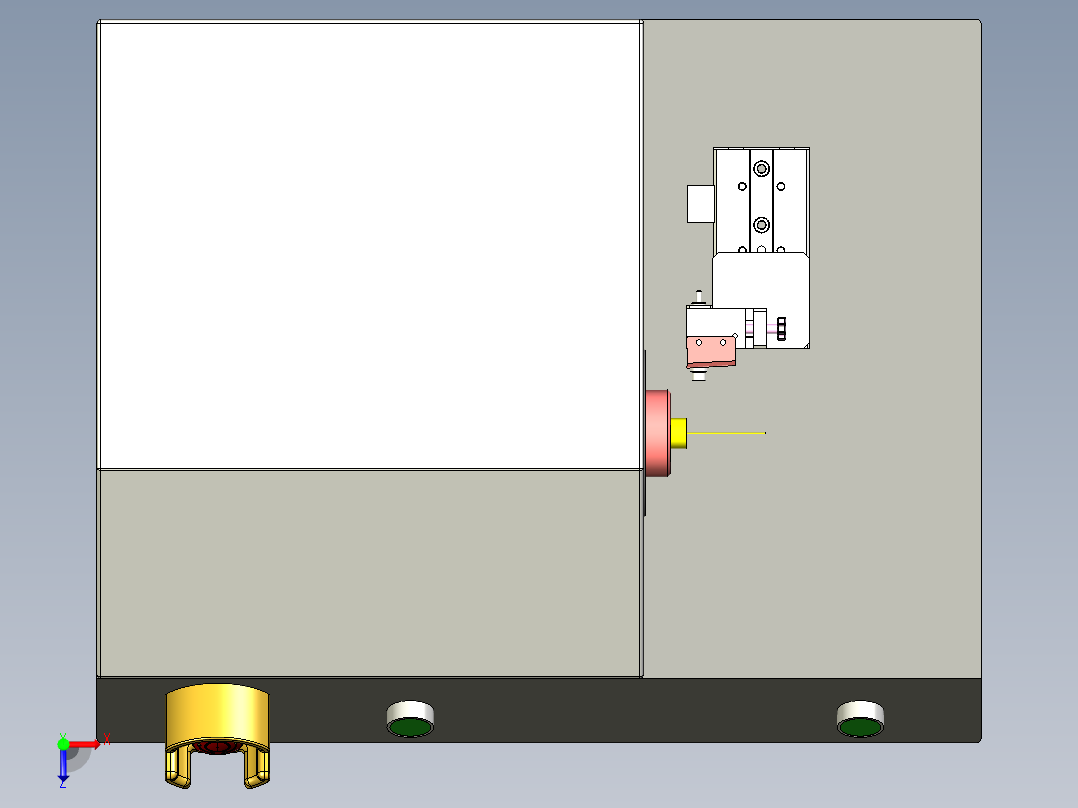 电容切交口设备俯视图