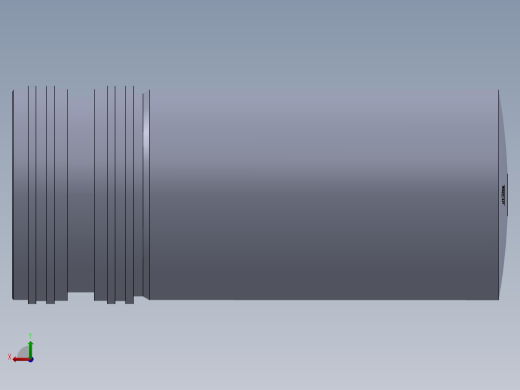 液压缸杆紧凑型活塞后视缩略图
